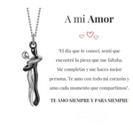 Collar abrazo infinito 💖Eres el amor que da sentido a mi vida💖