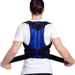 FlexBack Corrector de Postura Unisex (Negro con Azul)